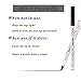 Yuxuan Liquid Eyebrow Pen Microblading Eyebrow Tattoo Pencil with a Micro-Fork Tip Applicator Creates Natural Looking Brows Effortlessly and Stays on All Day(1 pc/set,Black)