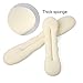 iWenSheng Strong Holder Hair Sponge Upgraded Version 4 Magic Beauty Hair Hairstyle Foam Sponge Donut Maker Ponytail Bun Twister Tie 2 Large and 2 Small