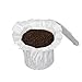 EZ-Carafe Disposable K-Carafe Paper Filters with Patented Top Lid - Compatible and For Use with Keurig 2.0 K-Carafe Reusable Coffee Pods, 4-Pack (120 Filters)