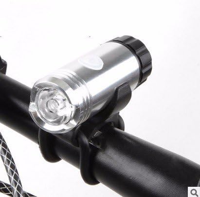 YEOC Waterproof LED Bike Light Super Bright Front Light Best Rechargeable Light Rechargeable Mountain, Road Bike Headlight,Silver