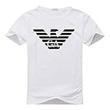 Emporio Armani Logo Printed Men's Short Sleeve T Shirt