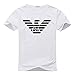Emporio Armani Logo Printed Men's Short Sleeve T Shirt