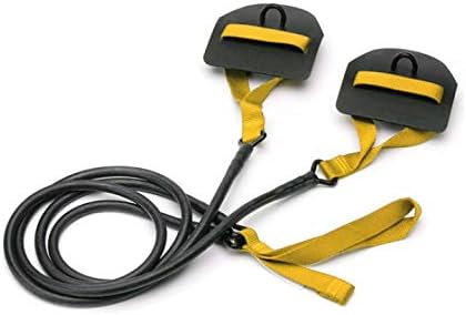 ProSwim Dryland Cords with paddles Yellow-Medium-Soft(Yellow (5-14 lb/2.2-6.3kg)