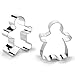 Bakerpan Stainless Steel Cookie Cutter Gingerbread Boy & Girl Set