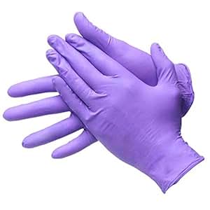 Amazon.com: Violet Nitrile Premium Powder-Free, Latex Free