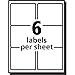 Avery Printable Shipping Labels with Sure Feed, 3-1/3