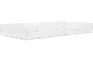 VILLCASE Acrylic Mechanical Keyboard Dust Cover 47x17x5cm Waterproof Desktop PC Keyboard Protector for Home