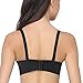 Add Two Cups Bras Brassiere For Women Push Up Padded Unlined,Black,32A