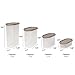 Gabmi Food Storage Container & Pantry Organization Set -10 Pack (20 pcs)- Airtight Dry Food Container with Interchangeable lids, Free Chalkboard Labels,Pen & Measuring Spoon. Space Saver, Freezer Safe