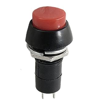 DealMux AC 250V Botão Painel de montagem do detector Momentary