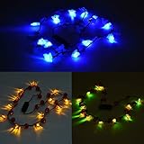 Halloween Party Favors, 3 Pack Light Up LED Necklaces for Party Accessories, Halloween Necklace, Glow In The Dark Necklaces