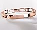 Baoliren Rose Gold Plated Titanium Roman Numeral Women's Bracelet