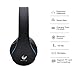 [Updated Version]OldShark Foldable Bluetooth Over-ear Headphone for Kids, On-ear Wireless Headset for Adults Built-in Mic With 3.5mm Audio Cable Blue and Black