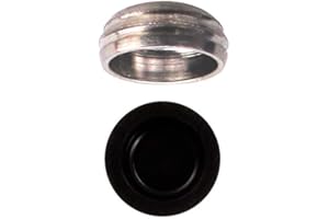 IQ IMPLANTS Zest Locator Classic Genuine Replacement Metal Housing & Lab Cap Assembly (10 Pk)