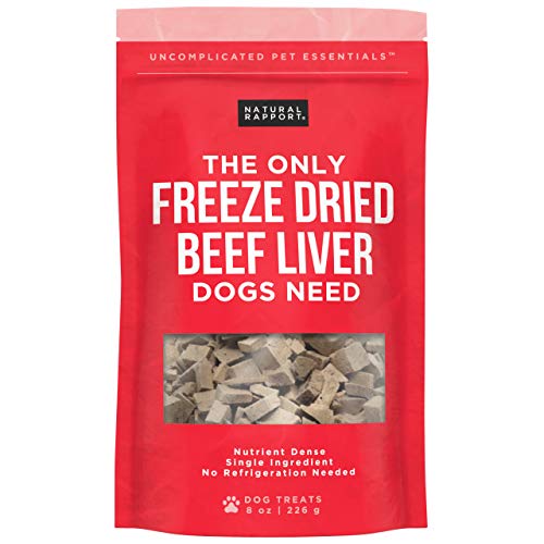 Natural Rapport Beef Liver Dog Treats The Only Freeze Dried Beef