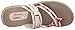 Skechers Women's Reggae Zig Swag Flip Flop,Natural 7 M US