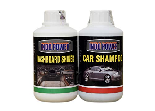 INDOPOWER KG565-CAR Shampoo 250ml. + Dashboard Shiner 250ml.