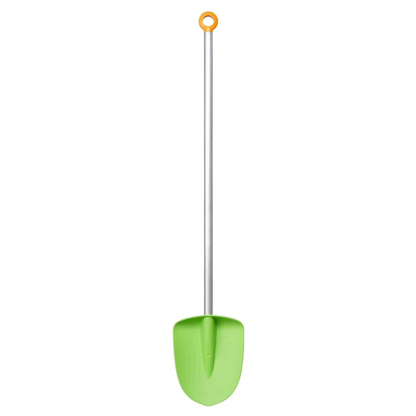 Fiskars MyFirst Fiskars Spade, For Children, Length: 91 cm, Synthetic Material-spade/Aluminium Handle, Green/Orange, 1001420