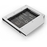 ORICO 2.5" Hard Drive Caddy for Laptop CD Optical Drives - Compatible with SSD for Lenovo, Asus, HP, Dell, ACER -