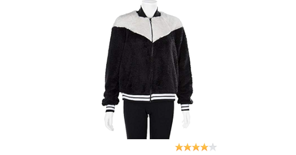 women's nike sportswear sherpa wolf bomber jacket