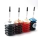 BCH Dye Ink Cartridge Refill Kit for Epson Expression XP-200 XP-300 XP-310 XP-400 XP-410 Workforce WF-2520 WF-2530 WF-2540 4-Bottle Combo Black Cyan Magenta Yellow