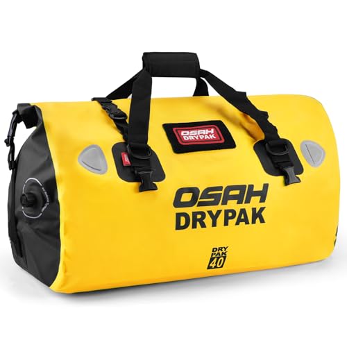 OSAH DRYPAK wasserdichte Rucksack Dry Bag – Wasserfeste Reisetasche Seesack, Rolltop, Großem Stauraum, Vielseitige wasserdichte Tasche für Camping, Mo