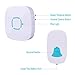 ZOADLE Musical Wireless Doorbell Kit with 2 Plug in Receivers and 2 Waterproof Push Buttons- Remote Range Up to 1000ft/300m, LED Light, 36 Chimes, 4-Level Adjustable Volume