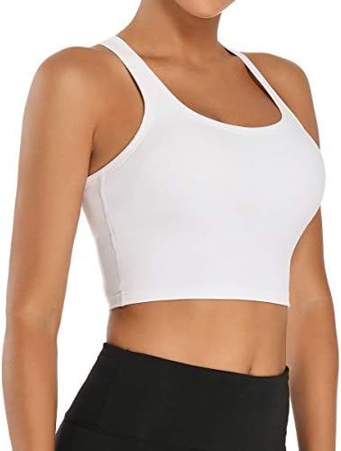 Nanomi Beauty Women Removable Padded Sports Bras Workout Running Yoga Tank Tops 4 411tqFEzj1L. AC