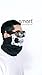 Skull Mask for Raves, Aosmart Skeleton Seamless X Ray Bandana Face Mask for Dust, Motorcycle Riding, Outdoors, Ski Mask, Rave Gear