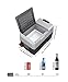 Alpicool CX30 Portable Refrigerator 29 Quart(27.8 Liter) with Trolley Vehicle, Car, Truck, RV, Boat, Mini Fridge Freezer for Driving, Travel, Fishing, Outdoor-12/24V DC