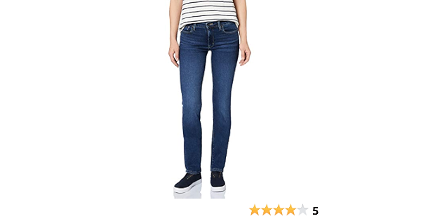 Levi'S 712 Slim Kadın Jean, Mavi (Orta 