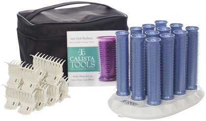 Calista Tools Ion Hot Rollers Long Style Set 12 Base