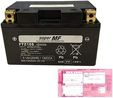 Amazon Aqua Dream 廃棄バッテリー引取対応付 バイクバッテリー 古河電池 Ftz10s 車 バイク 車 バイク