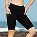 AJISAI Womens 8.5 inches Pro Compression Yoga Running Workout Biker Shorts Spandex Athletic Tights