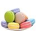 Eworld - Squishy Macarons Cake Toy - 3 Pcs Jumbo Slow Rising Kawaii Soft Cute Hand Pillow Cream Scented Squeeze Hand Wrist Gift Stress Toy