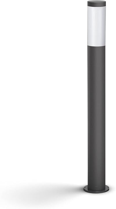 Philips Utrecht Outdoor Post Light 20W Anthracite IP44 Garden Patio