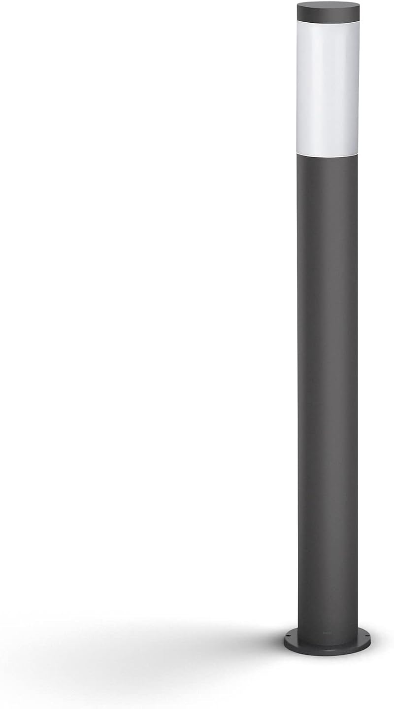 Philips Utrecht Outdoor Post Light 20W Anthracite IP44 Garden Patio