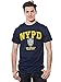 NYPD Unisex Adult Printed Tee, X-Large, Yellow