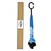 ALINK Inverted Umbrella, Reverse Folding Double Layer Inside Out Outdoor Rain Away Car Umbrella - Blue Sky