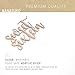 NANASUKO 16th Birthday Cake Topper - Sweet Sixteen - Double Sided Rose Gold Glitter - Premium Quality Made in USA