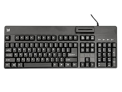 Amazon In Buy Smk Link Taa Compliant Usb Computer Keyboard With Smart Card Reader Vp3800 Online At Low Prices In India Smk Link Reviews Ratings