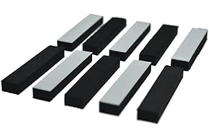 Dopro 10pcs 60x12x7mm Guitar Bass Pickup Spring Foam Cushions Pickup Height Foam for Strat/Tele Pickups