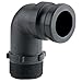 2" 90° Male Adapter x Male Thread