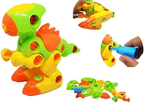 Tyrannosaurus Rex Disassembly Assembly Dinosaur Toy Early Learning Build Block