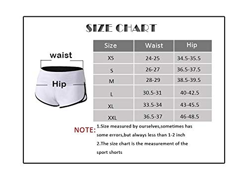 Dielusa Gym Shorts for Women Stretch Mini Athletic Wicking fit Yoga Workout Running (Green XL)