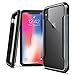 Raptic Shield, Compatible with Apple iPhone Xs Max (Formerly Defense Shield) - Military Grade Drop Tested, Anodized Aluminum, TPU, and Polycarbonate Protective Case for Apple iPhone Xs Max, Black