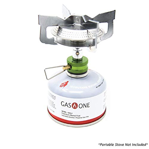 GasOne Camping Stove Fuel Blend Isobutane Efficient and High Output