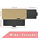 SAILEAD Tan Beige Sun Visor Sunshade Extender for Car, Side Window Sun Visor Extender Windshield Sunshade and UV Rays Blocker, 1 Pack, Beige