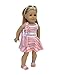 6 Piece Swimsuit Set Fits 18 Inch Doll Clothes