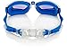Swimming Goggles For Kids by Bling2O - Anti Fog, No Leak, Non Slip and UV Protection - Fun Water Accessory Includes Hard Case (B2D2 Royal Blue)